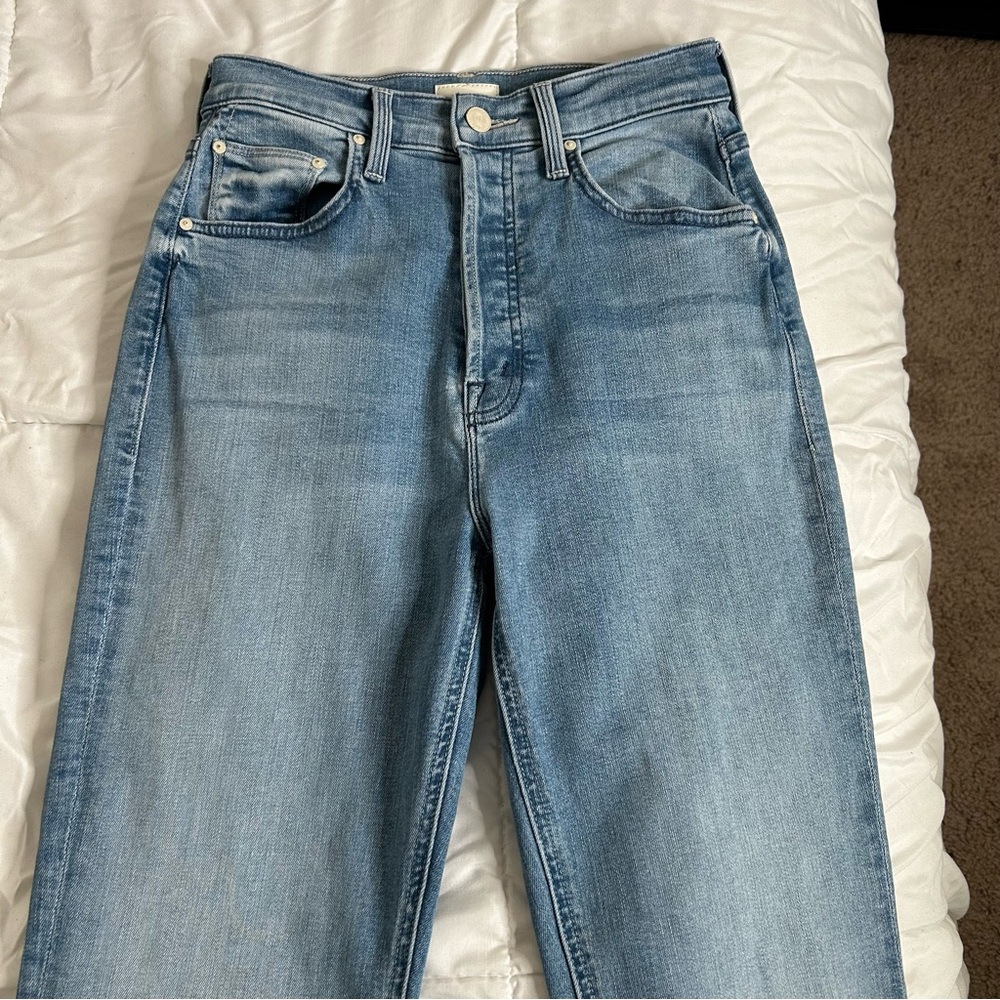 Mother The Tripper Ankle Fray jeans All Over The Map 25 - Picture 4 of 14